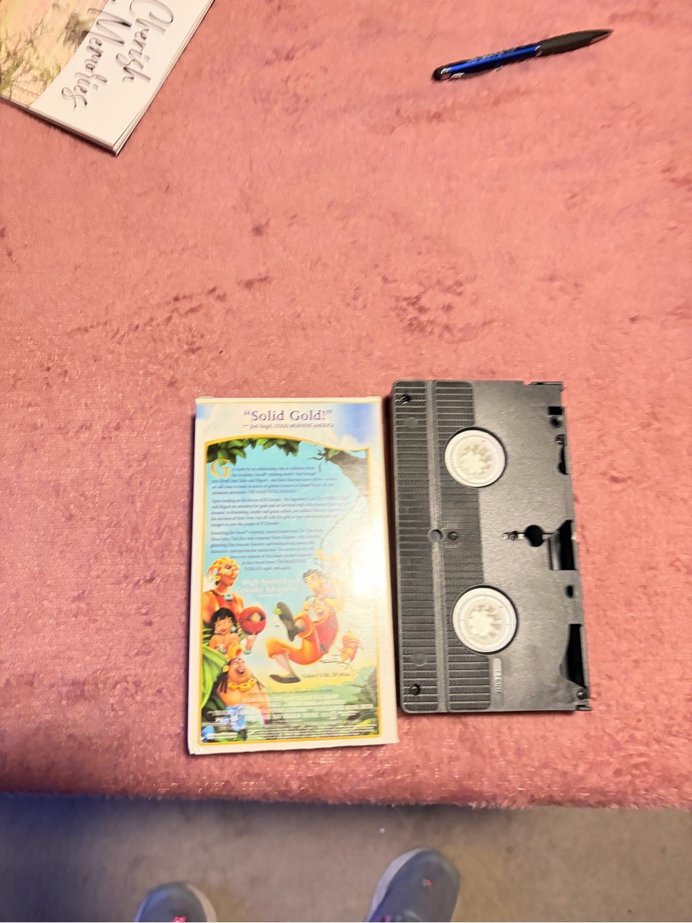 Dream works VHS. The Road to Eldoradoo vintage